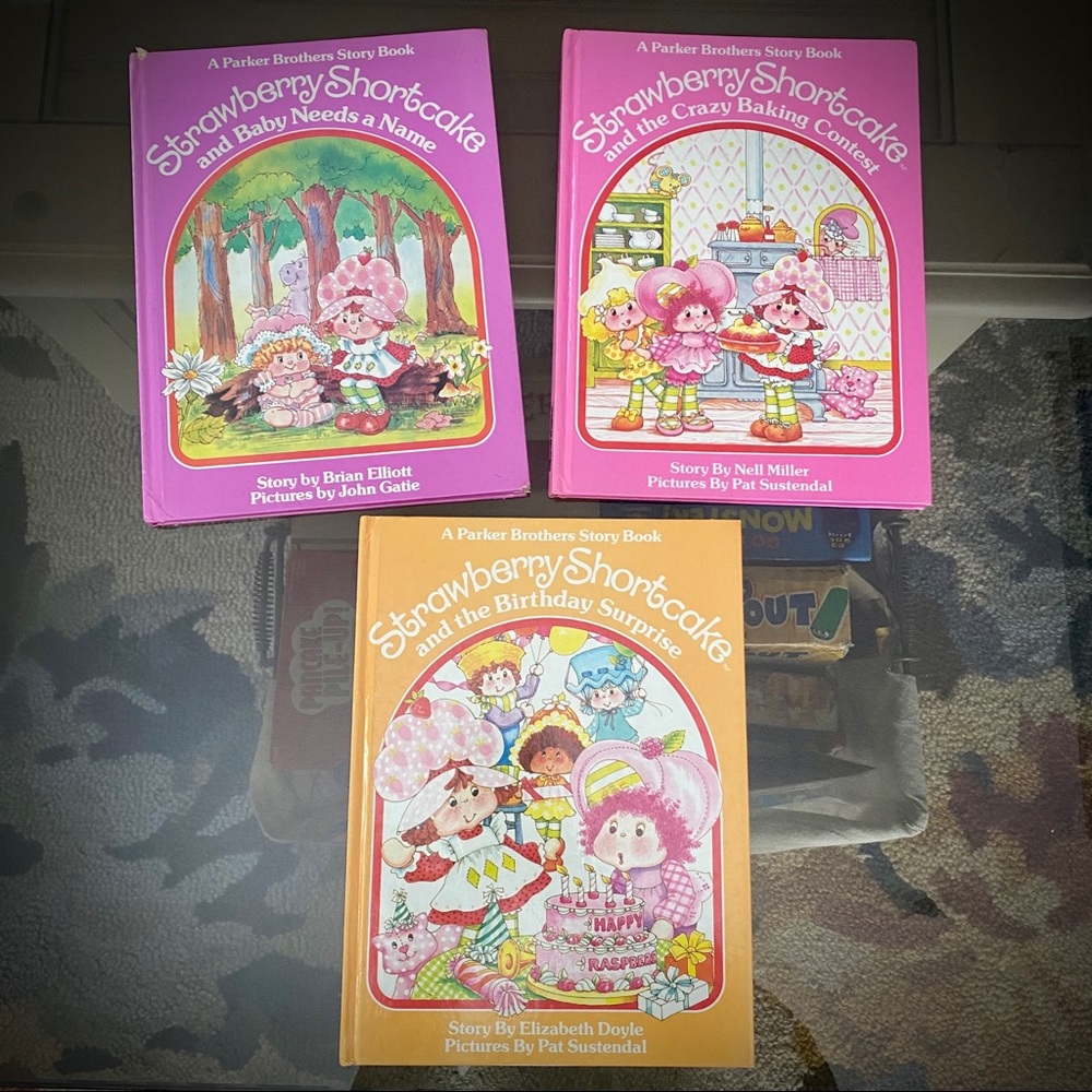 Vintage Strawberry Shortcake Books